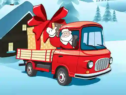 Igra Christmas Vehicles Jigsaw online