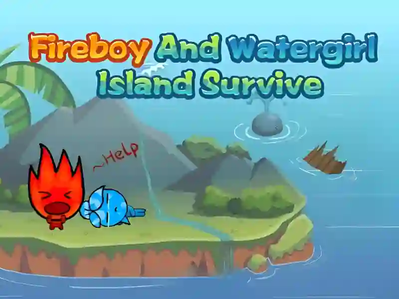 Igra Fireboy and Watergirl Island Survive online