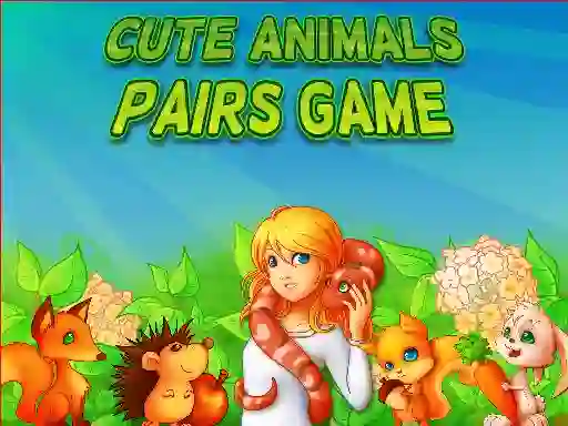 Igra Cute Animals Pairs Game online