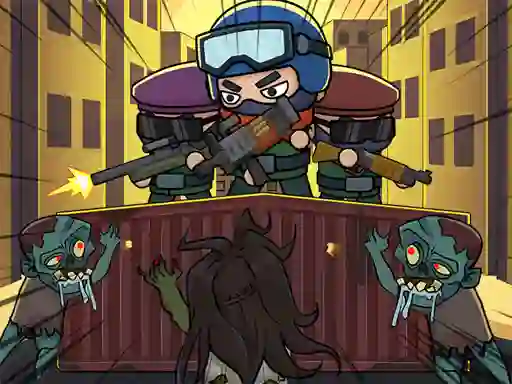 Igra Zombie Idle Defense online