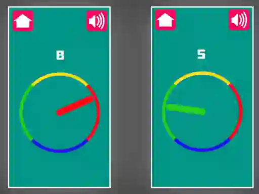 Igra Colorful Clock online