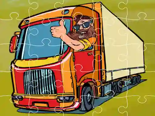 Igra Semi Trucks Jigsaw online