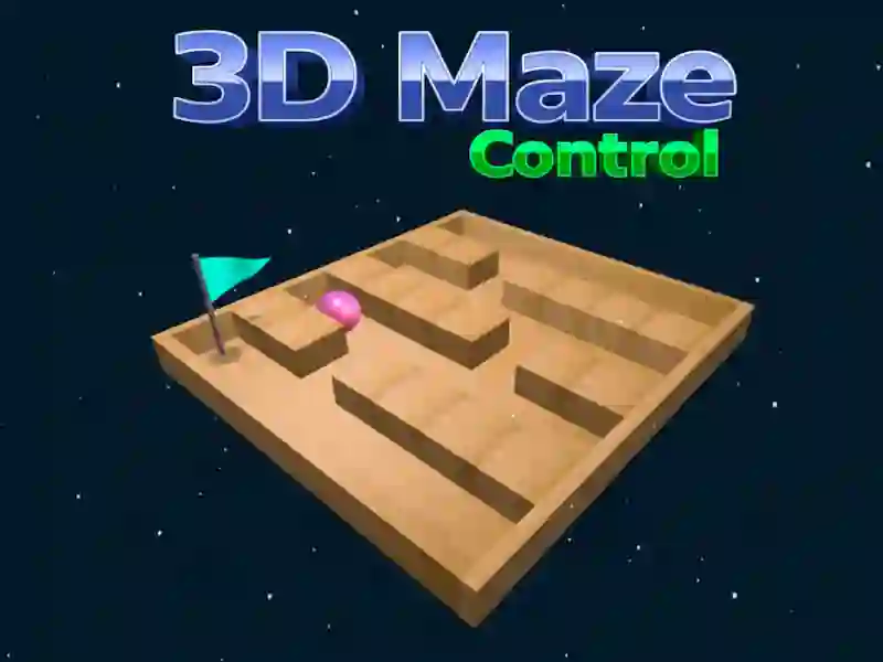 Igra 3D Maze Control online