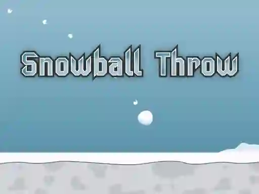 Igra Snowball Throw online