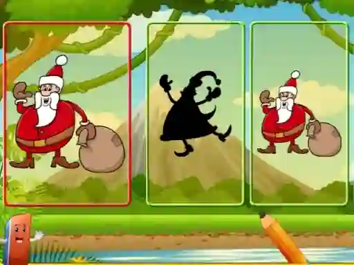 Igra Santa Shadow Match online