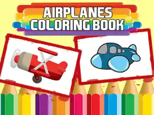 Igra Airplanes Coloring Book online