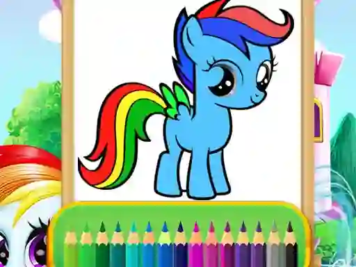 Igra Wonder Pony Coloring online