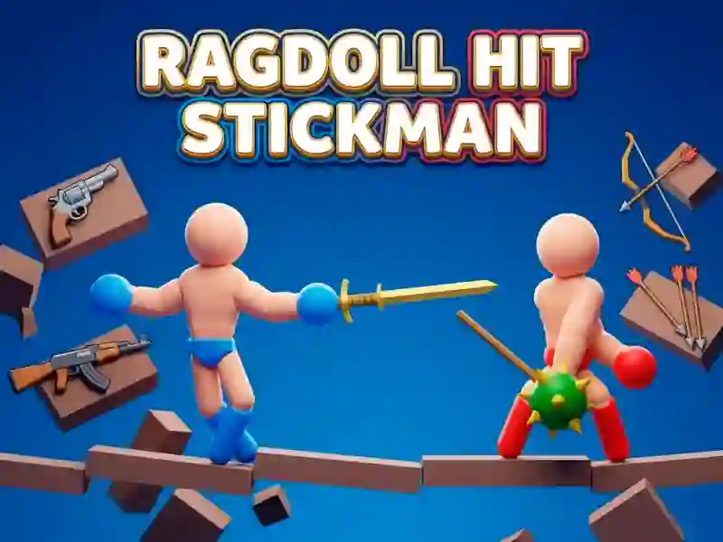 Igra Ragdoll Hit Stickman online