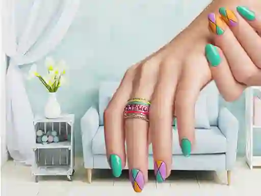 Igra Nail Art Puzzle online