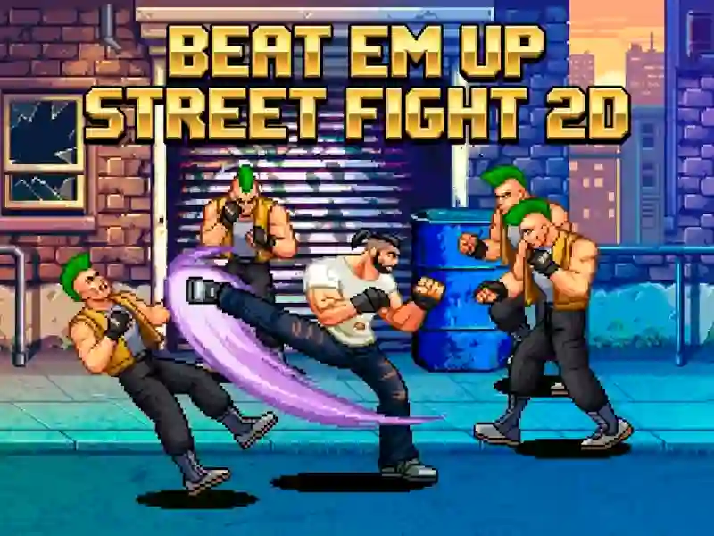 Igra Beat Em Up Street Fight 2d online