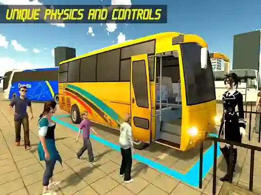 Igra Modern Bus Parking Advance Bus online