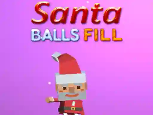 Igra Santa Balls Fill online