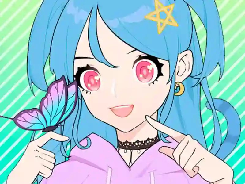 Igra Anime Avatar Design online