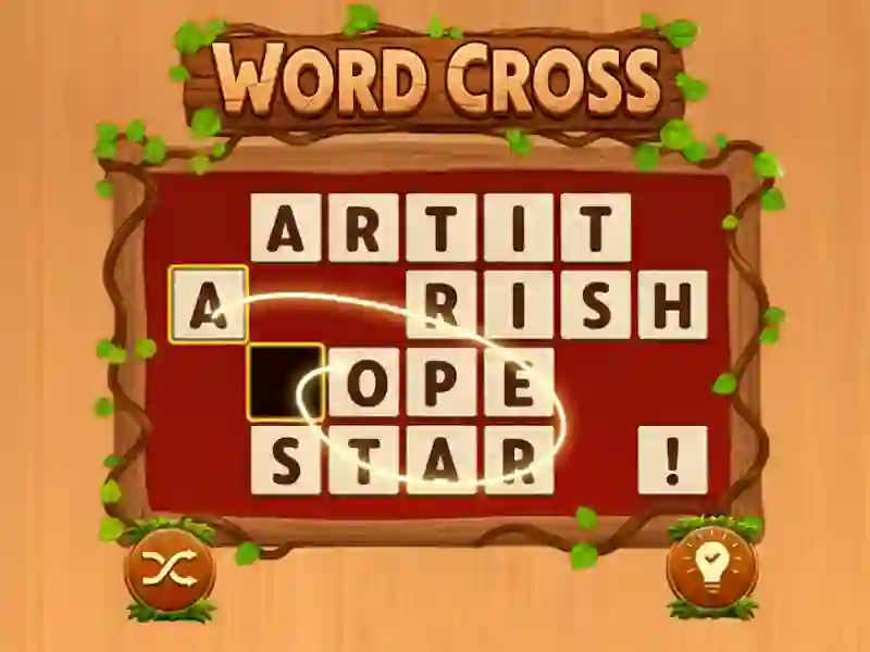 Igra Word Cross online