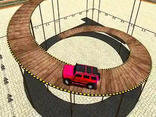 Igra Impossible Tracks Prado Car Stunt online