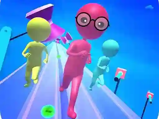 Igra Fun Run Race 3d online
