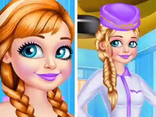 Igra Princess Stewardess online