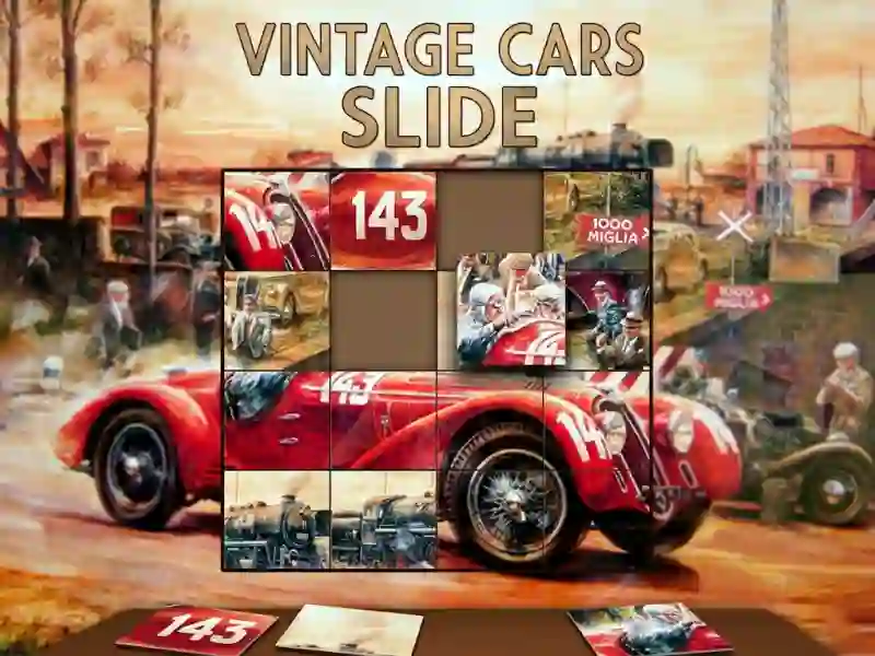 Igra Vintage Cars Slide online