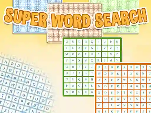 Igra Super Word Search online