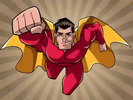 Igra Aamazing Superheroes Coloring online