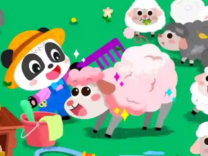 Igra Baby Panda Animal Farm online