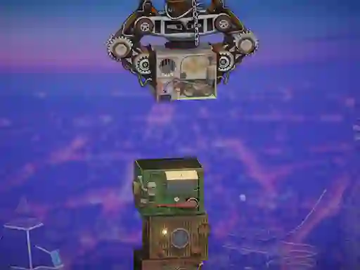 Igra Steampunk Tower Builder online