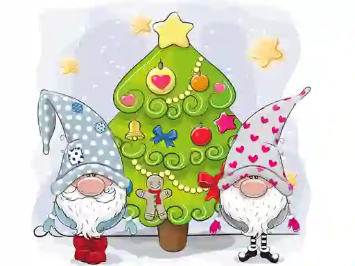 Igra Cute Gnomes Hidden Stars online