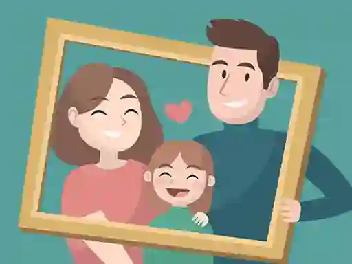 Igra Happy Family Puzzle online