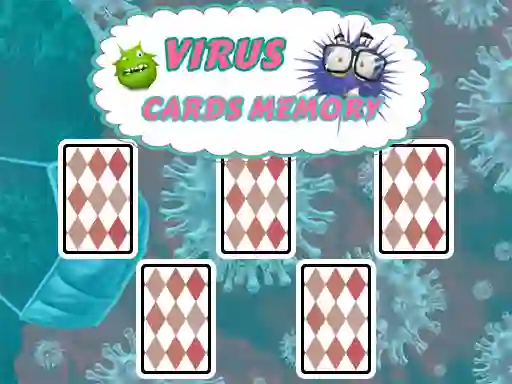 Igra Virus Cards Memory online