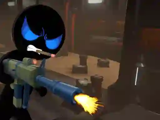 Igra Stickman Armed Assassin Cold Space online