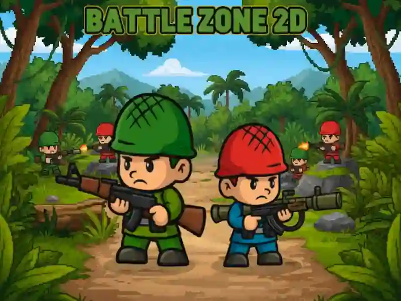 Igra Battle Zone 2D online