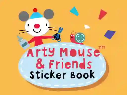 Igra Arty Mouse & Friends Sticker Book online