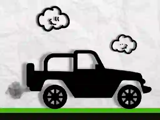 Igra Paper Monster Truck Race online