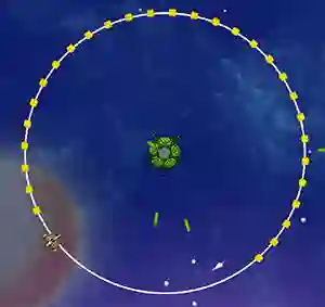 Igra Orbit Avoider online