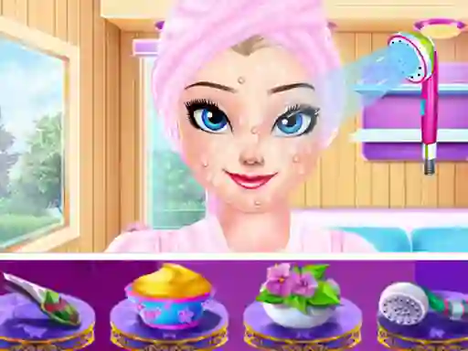 Igra Elsa Holiday Spa Relax online