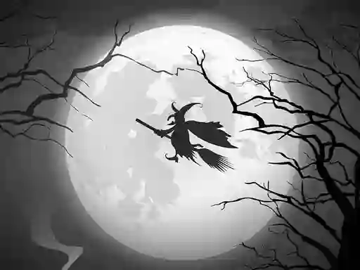 Igra The Night Of the Witches Jigsaw online
