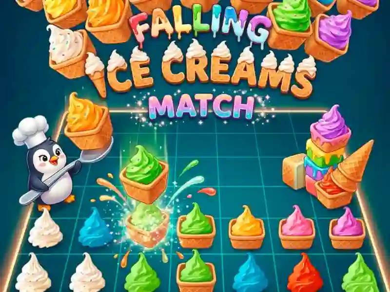 Igra Falling Ice Creams Match online
