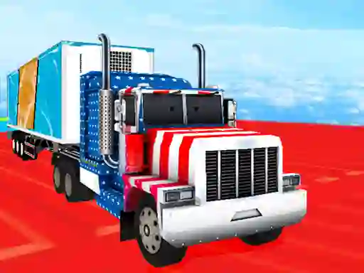 Igra Impossible Truck Tracks Drive online