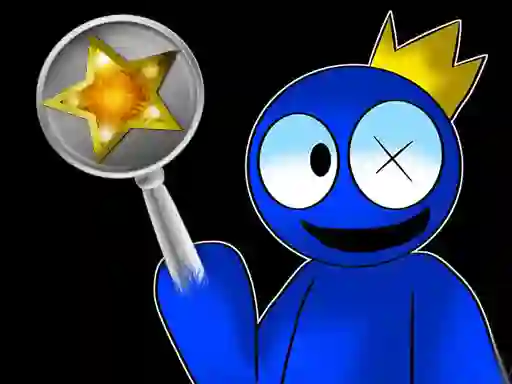 Igra Rainbow Friends Find Stars online