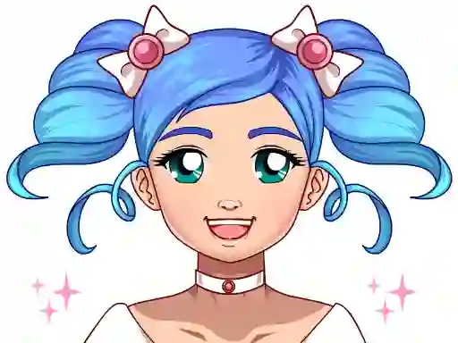 Igra Kawaii Magical Girl Dress Up Game online