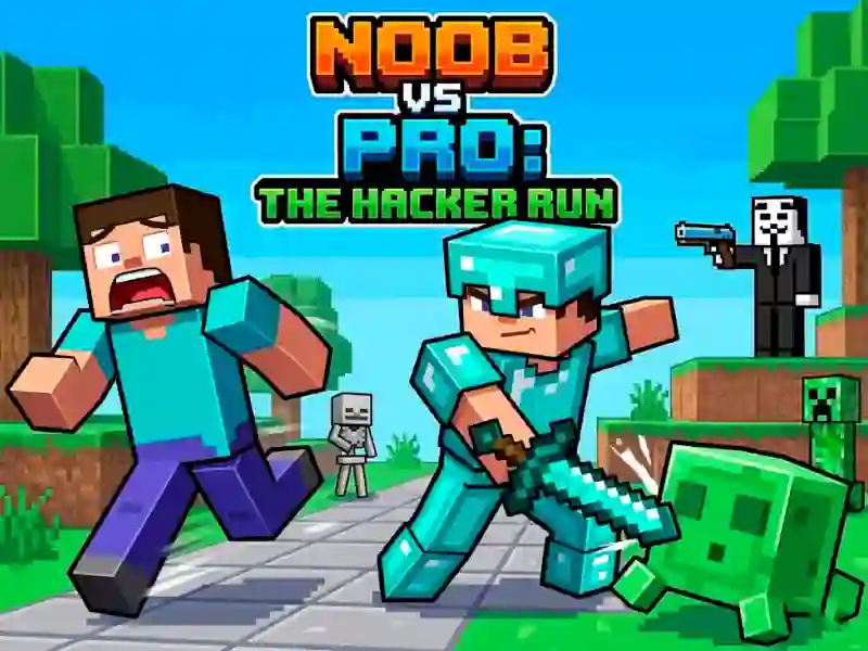 Igra Noob vs Pro Help Hacker danger Hacker online