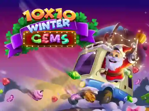 Igra 10x10 Winter Gems online