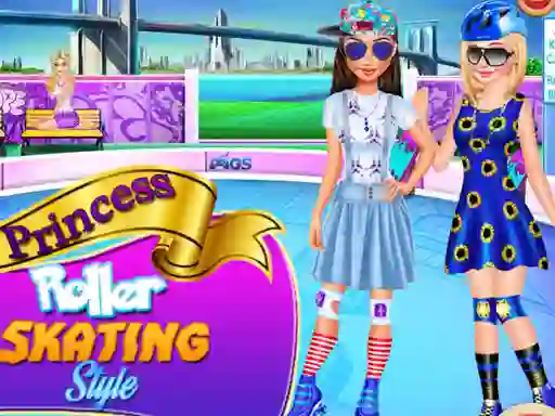 Igra Princess Roller Skating Style online