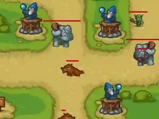 Igra Tower Defense 2D online