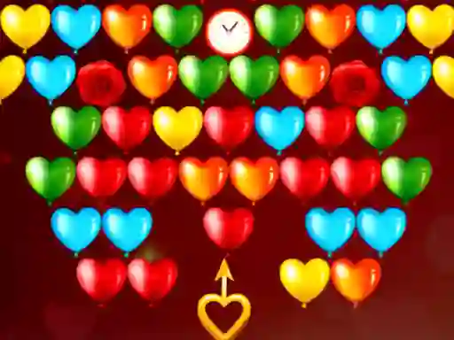 Igra Bubble Shooter Valentines online