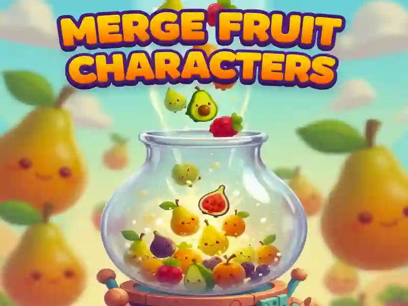Igra Merge Fruit Characters online