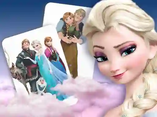 Igra Frozen Memory Card Match online