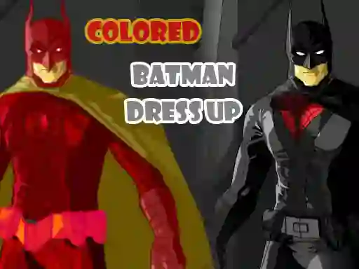 Igra Colored Batman Dress Up online