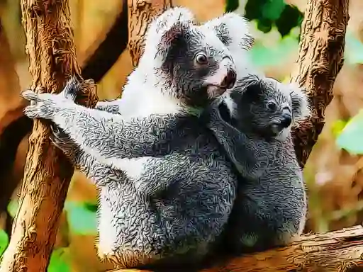 Igra Cute Baby Koala Bear online