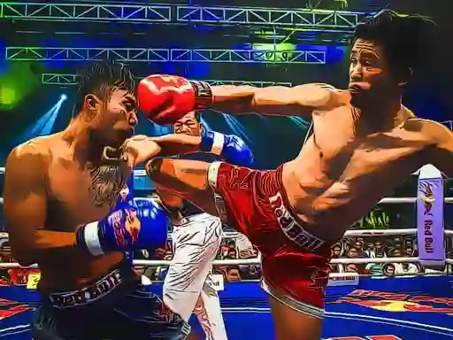 Igra MuayThai Fighters Jigsaw online